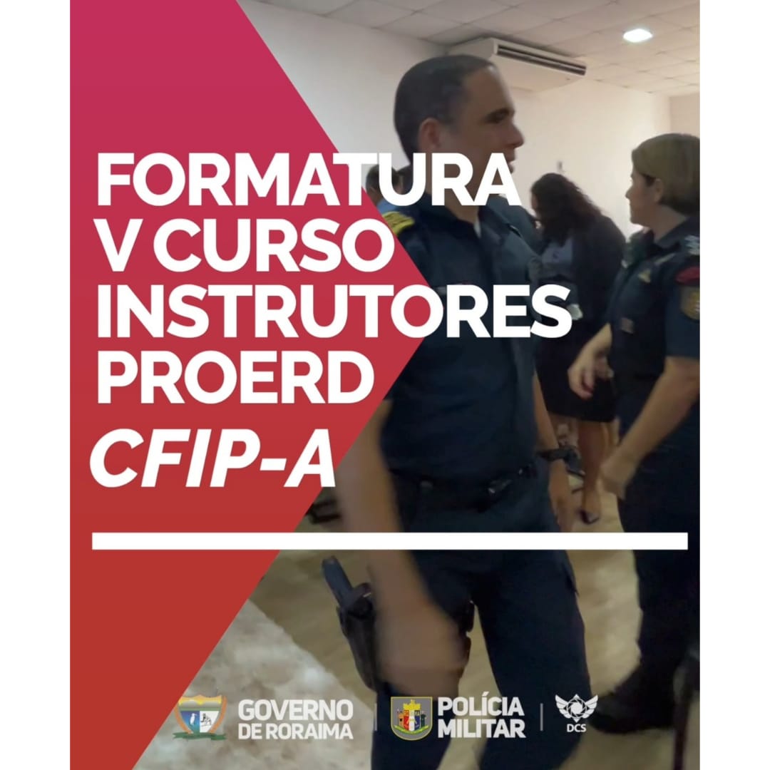 PMRR forma novos instrutores PROERD